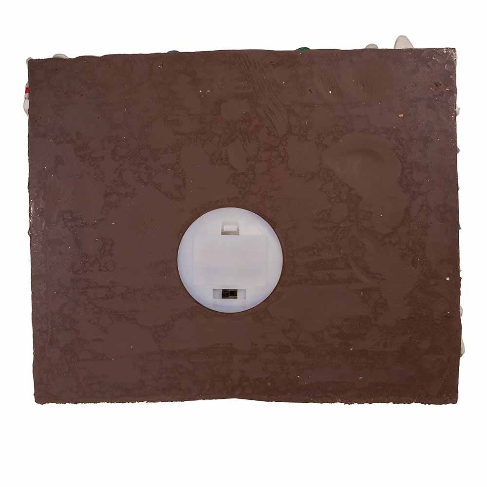 Kurt Adler 13-Inch Battery-Operated Gingerbread House with LED Light and Timer